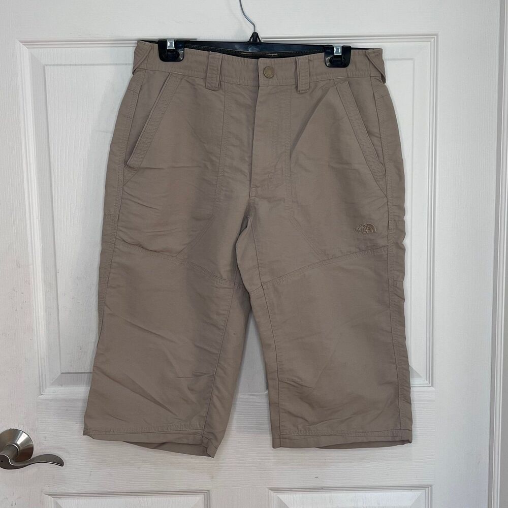The North Face Men's Long Cargo Shorts Tan Size 32